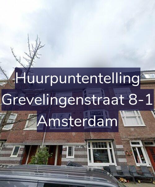 Foto gevel Huurpuntentelling voor Grevelingenstraat 8-1, Amsterdam
