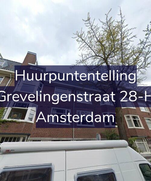 Foto gevel Huurpuntentelling voor Grevelingenstraat 28-H, Amsterdam