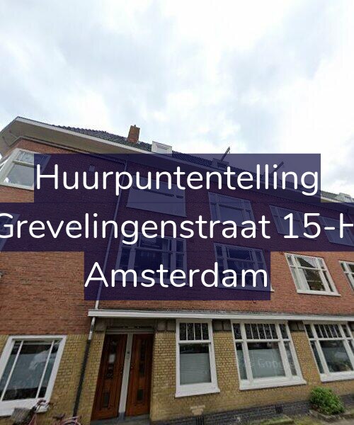 Foto gevel Huurpuntentelling voor Grevelingenstraat 15-H, Amsterdam