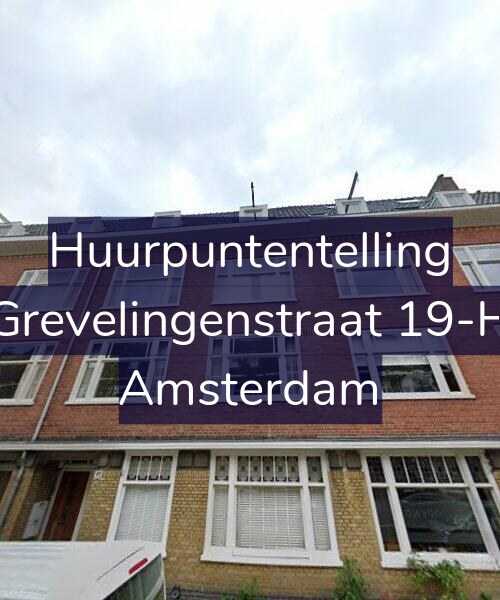 Foto gevel Huurpuntentelling voor Grevelingenstraat 19-H, Amsterdam