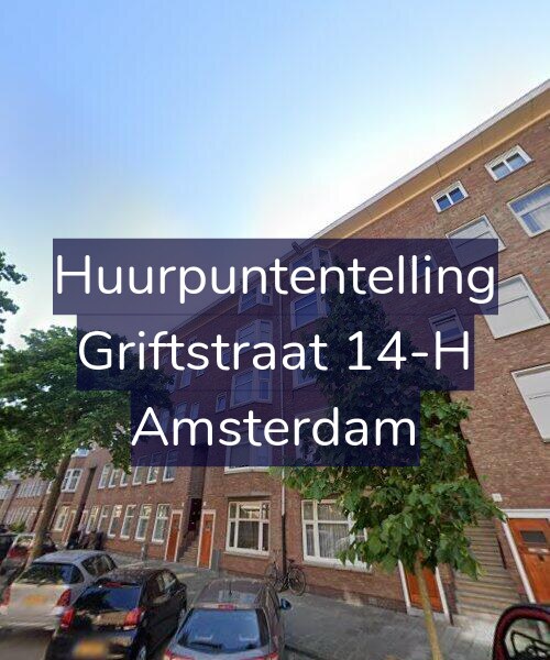 Foto gevel Huurpuntentelling voor Griftstraat 14-H, Amsterdam