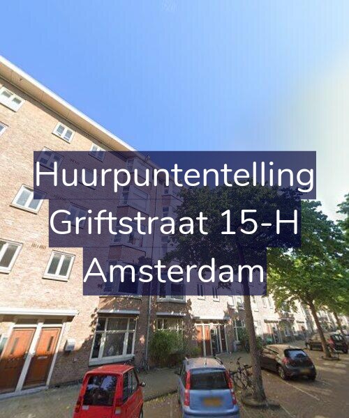 Foto gevel Huurpuntentelling voor Griftstraat 15-H, Amsterdam