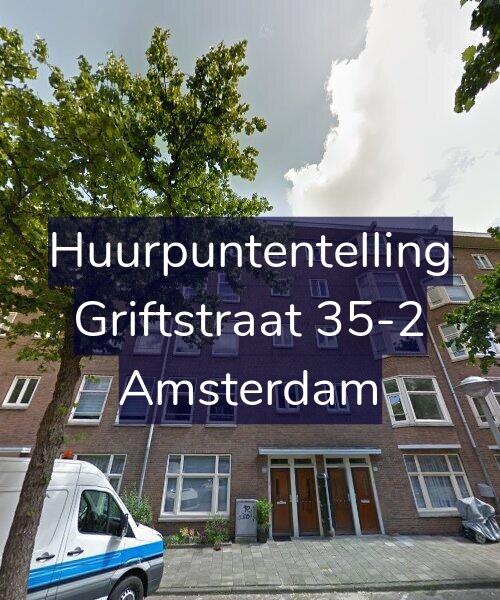 Foto gevel Huurpuntentelling voor Griftstraat 35-2, Amsterdam