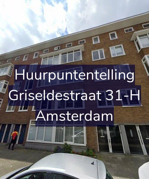 Foto gevel Huurpuntentelling voor Griseldestraat 31-H, Amsterdam