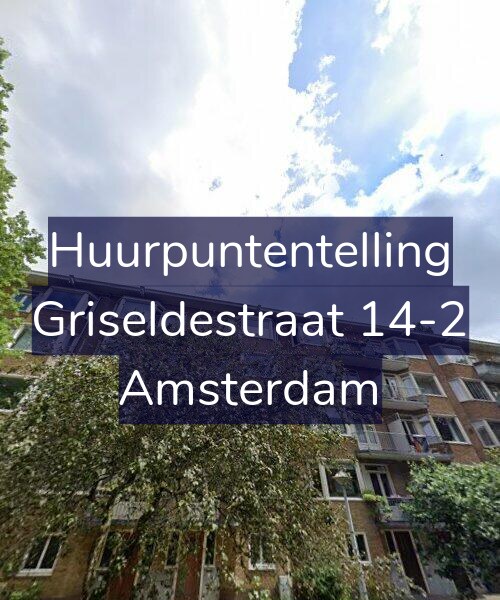 Foto gevel Huurpuntentelling voor Griseldestraat 14-2, Amsterdam