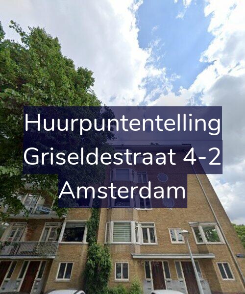 Foto gevel Huurpuntentelling voor Griseldestraat 4-2, Amsterdam