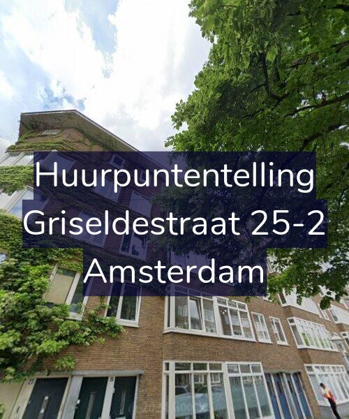Foto gevel Huurpuntentelling voor Griseldestraat 25-2, Amsterdam