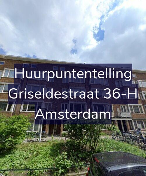 Foto gevel Huurpuntentelling voor Griseldestraat 36-H, Amsterdam