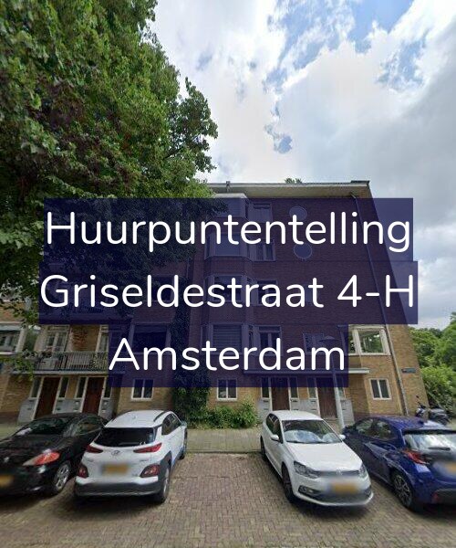 Foto gevel Huurpuntentelling voor Griseldestraat 4-H, Amsterdam