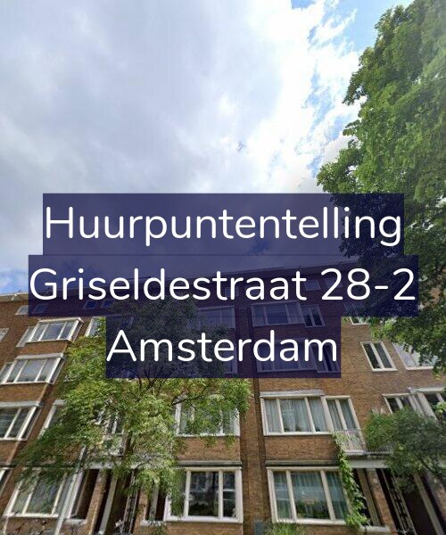 Foto gevel Huurpuntentelling voor Griseldestraat 28-2, Amsterdam