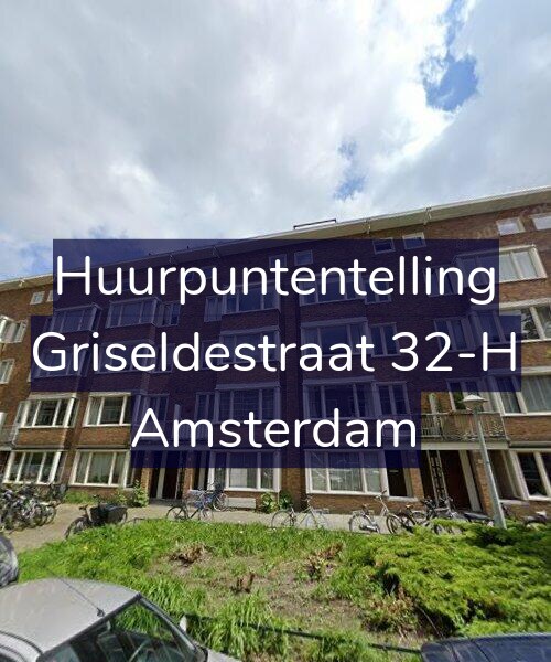 Foto gevel Huurpuntentelling voor Griseldestraat 32-H, Amsterdam