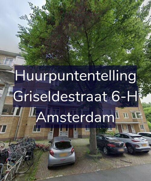 Foto gevel Huurpuntentelling voor Griseldestraat 6-H, Amsterdam