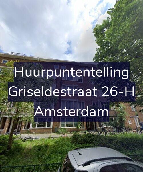 Foto gevel Huurpuntentelling voor Griseldestraat 26-H, Amsterdam
