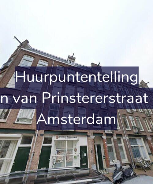 Foto gevel Huurpuntentelling voor Groen van Prinstererstraat 29-1, Amsterdam
