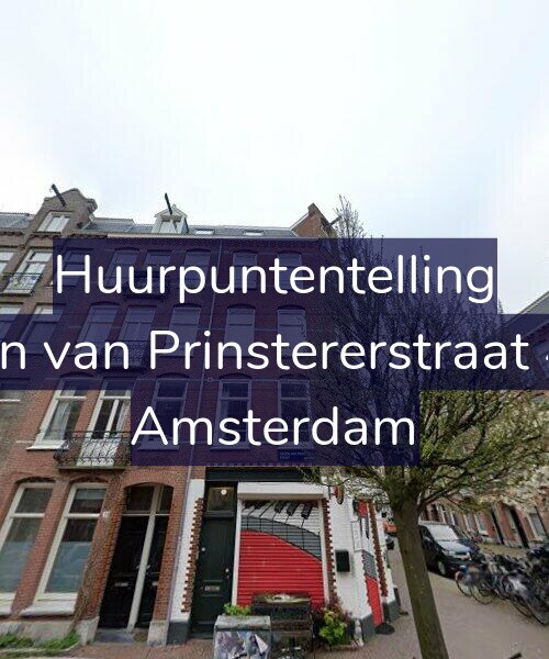 Foto gevel Huurpuntentelling voor Groen van Prinstererstraat 41-C, Amsterdam