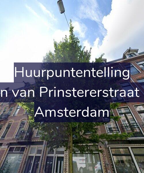 Foto gevel Huurpuntentelling voor Groen van Prinstererstraat 32-3, Amsterdam