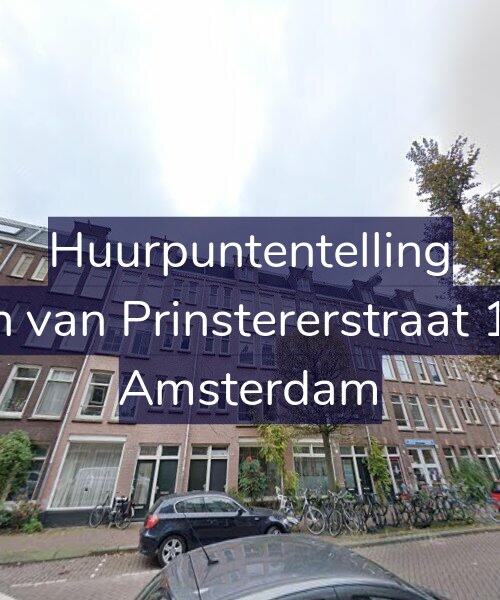 Foto gevel Huurpuntentelling voor Groen van Prinstererstraat 104-3, Amsterdam