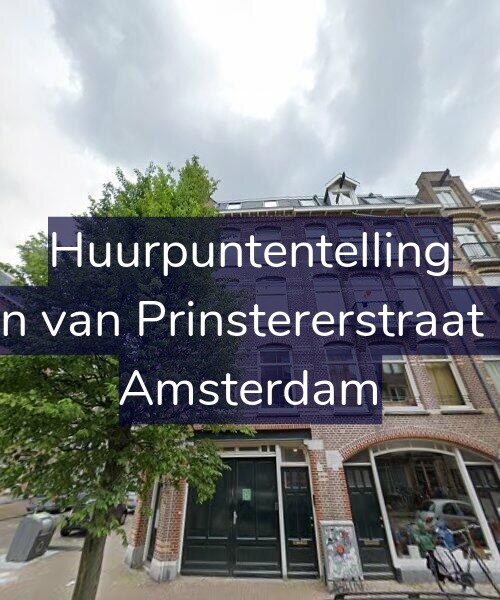 Foto gevel Huurpuntentelling voor Groen van Prinstererstraat 59-1, Amsterdam