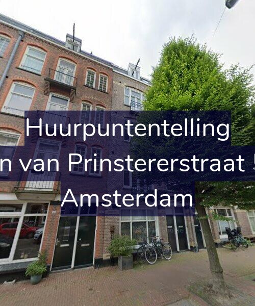 Foto gevel Huurpuntentelling voor Groen van Prinstererstraat 54-H, Amsterdam