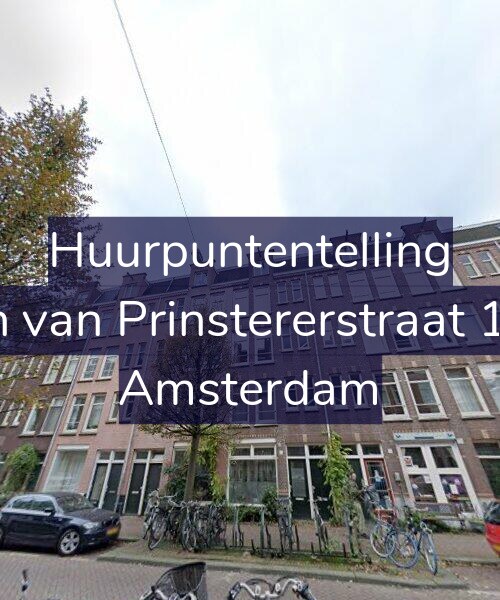 Foto gevel Huurpuntentelling voor Groen van Prinstererstraat 102-H, Amsterdam