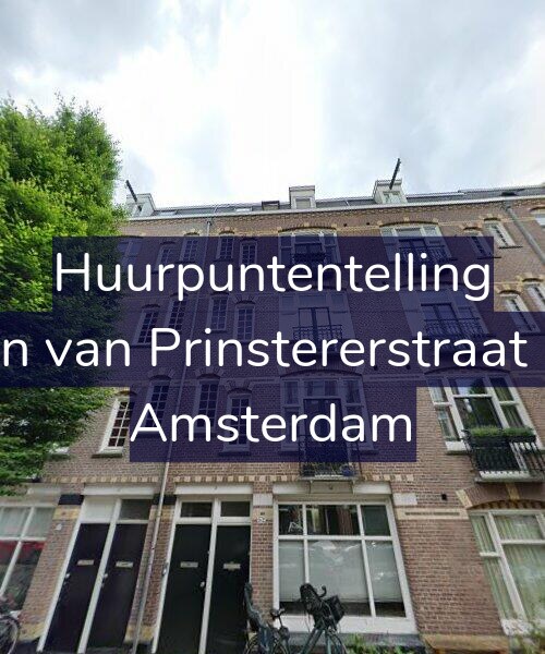 Foto gevel Huurpuntentelling voor Groen van Prinstererstraat 52-1, Amsterdam