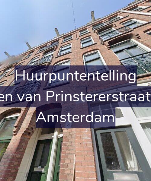 Foto gevel Huurpuntentelling voor Groen van Prinstererstraat 8-2, Amsterdam