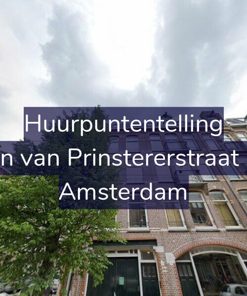 Foto gevel Huurpuntentelling voor Groen van Prinstererstraat 59-3, Amsterdam