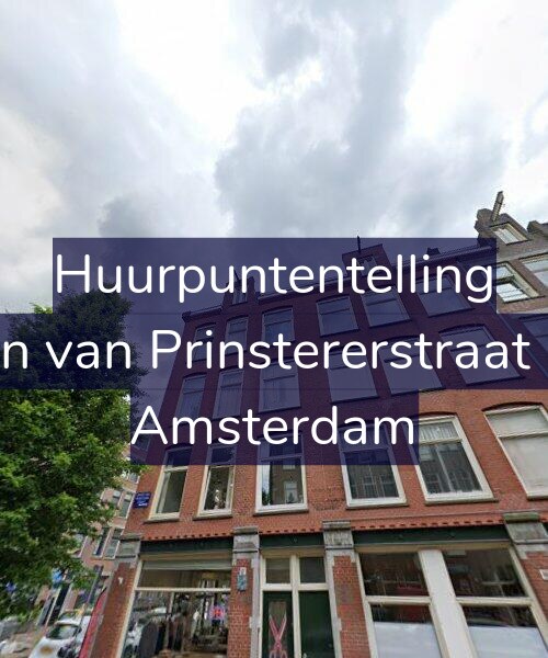 Foto gevel Huurpuntentelling voor Groen van Prinstererstraat 87-3, Amsterdam