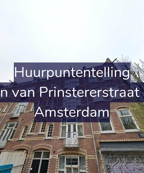 Foto gevel Huurpuntentelling voor Groen van Prinstererstraat 38-3, Amsterdam