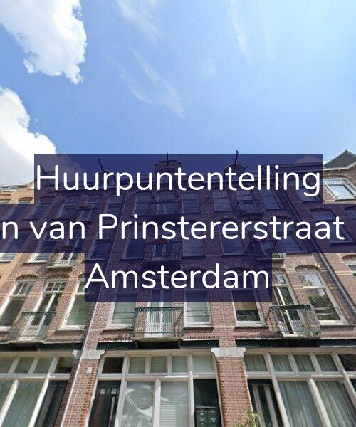 Foto gevel Huurpuntentelling voor Groen van Prinstererstraat 21-3, Amsterdam