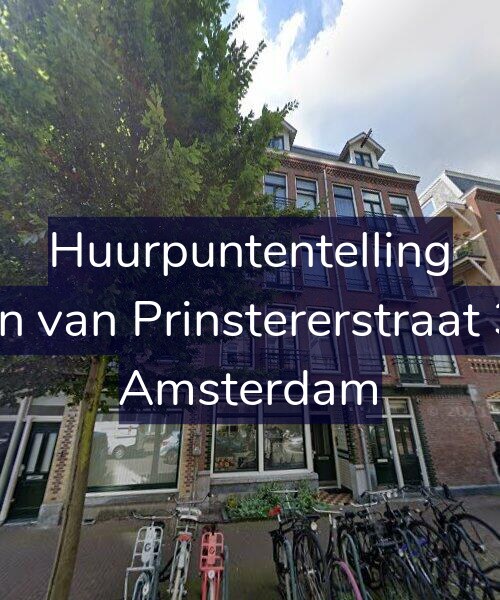 Foto gevel Huurpuntentelling voor Groen van Prinstererstraat 30-H, Amsterdam