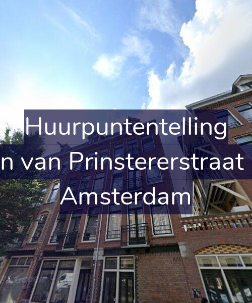 Foto gevel Huurpuntentelling voor Groen van Prinstererstraat 28-3, Amsterdam