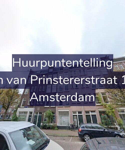 Foto gevel Huurpuntentelling voor Groen van Prinstererstraat 106-1, Amsterdam