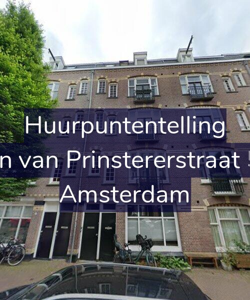 Foto gevel Huurpuntentelling voor Groen van Prinstererstraat 52-H, Amsterdam
