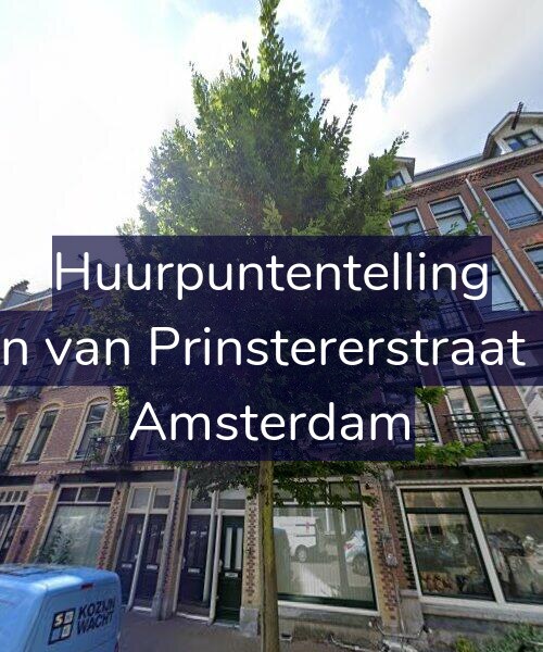 Foto gevel Huurpuntentelling voor Groen van Prinstererstraat 32-1, Amsterdam