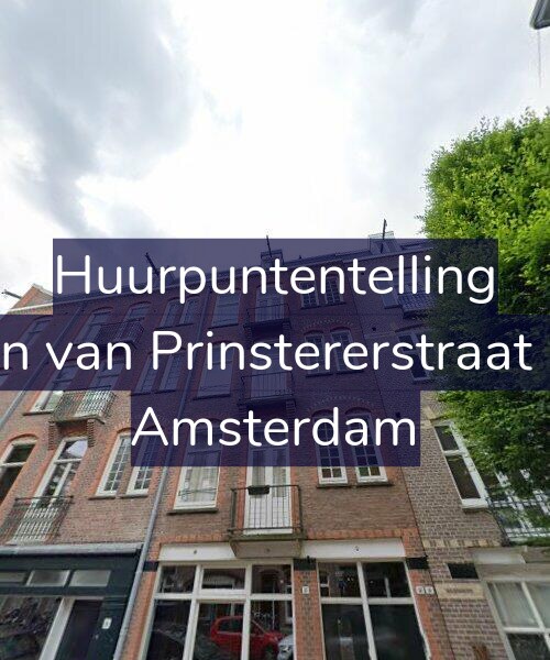 Foto gevel Huurpuntentelling voor Groen van Prinstererstraat 56-3, Amsterdam