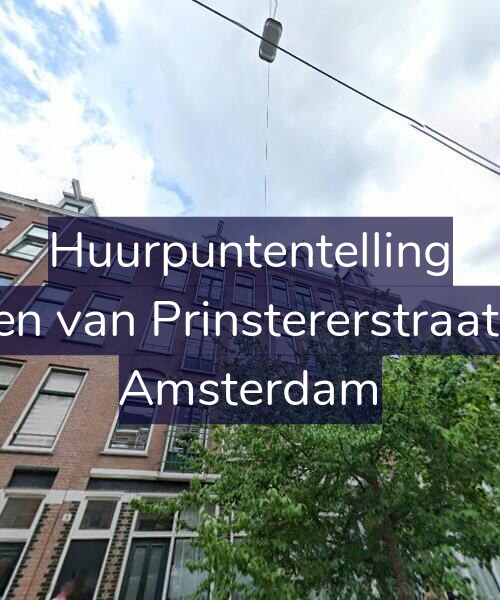 Foto gevel Huurpuntentelling voor Groen van Prinstererstraat 9-2, Amsterdam