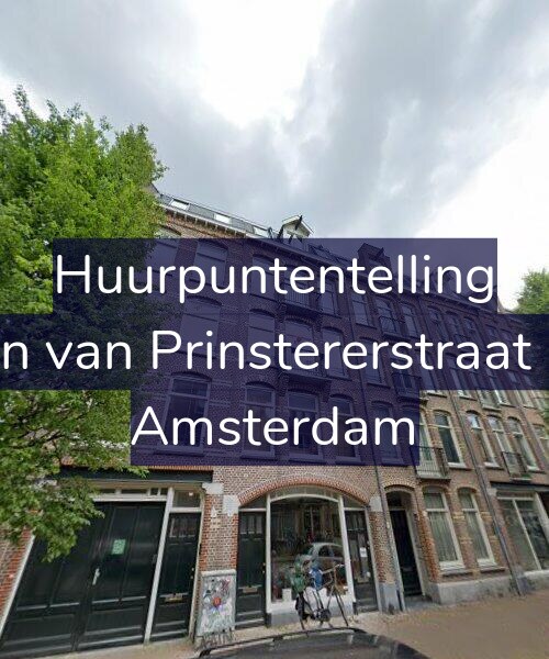 Foto gevel Huurpuntentelling voor Groen van Prinstererstraat 61-1, Amsterdam