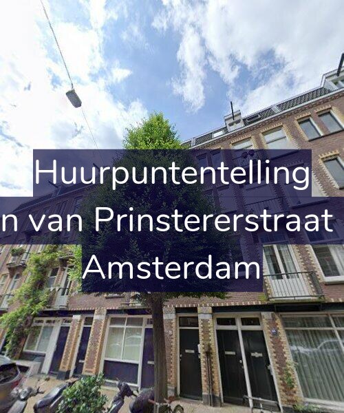 Foto gevel Huurpuntentelling voor Groen van Prinstererstraat 68-1, Amsterdam