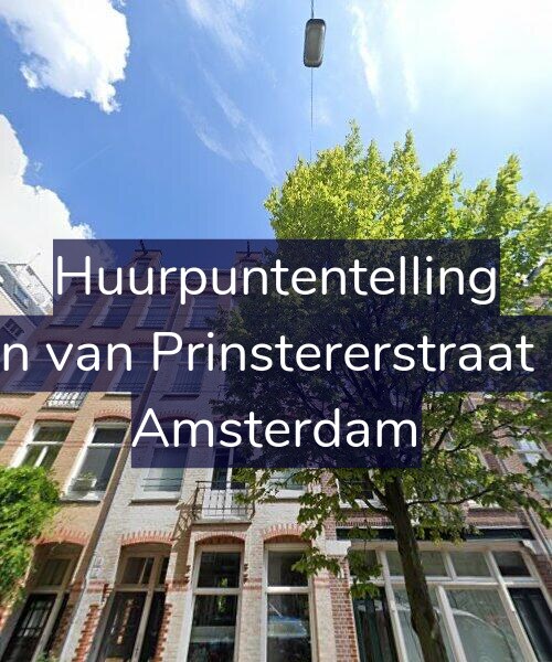 Foto gevel Huurpuntentelling voor Groen van Prinstererstraat 17-3, Amsterdam