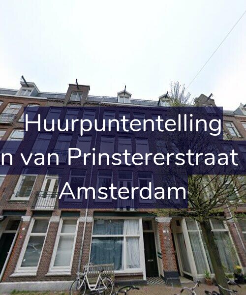 Foto gevel Huurpuntentelling voor Groen van Prinstererstraat 33-1, Amsterdam