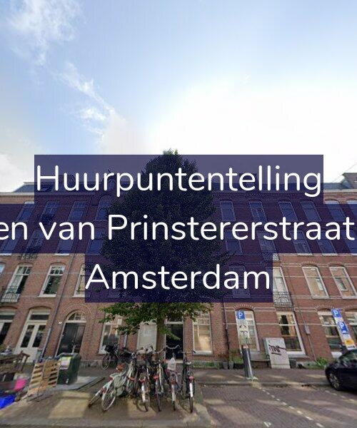 Foto gevel Huurpuntentelling voor Groen van Prinstererstraat 1-C, Amsterdam