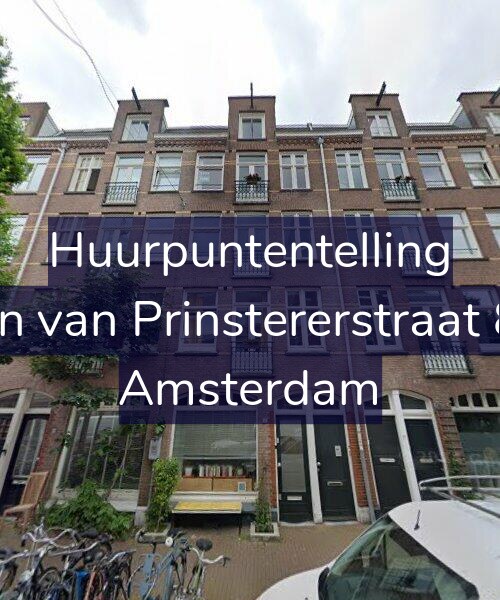 Foto gevel Huurpuntentelling voor Groen van Prinstererstraat 82-H, Amsterdam