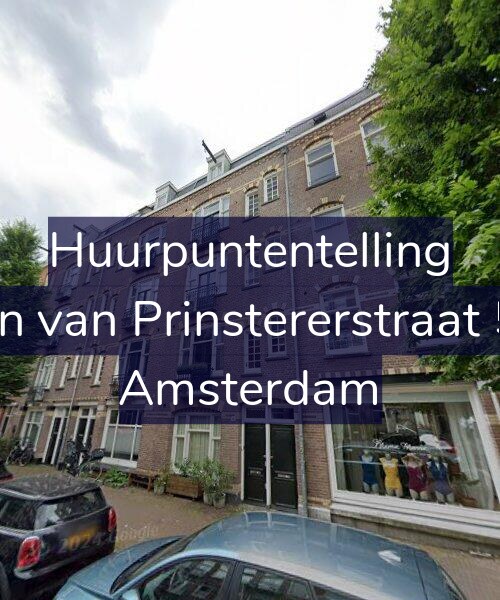 Foto gevel Huurpuntentelling voor Groen van Prinstererstraat 50-H, Amsterdam