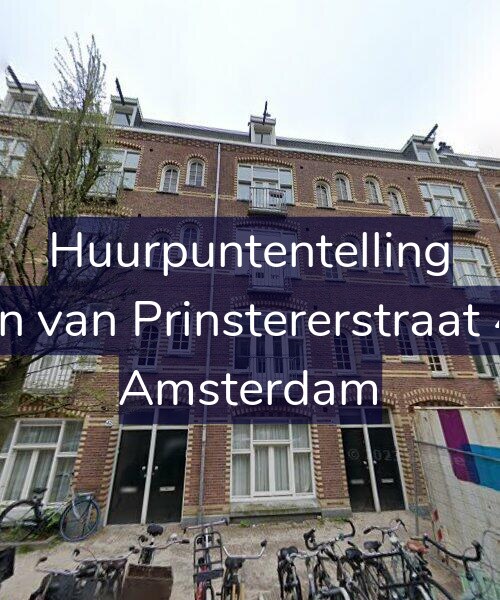Foto gevel Huurpuntentelling voor Groen van Prinstererstraat 40-H, Amsterdam