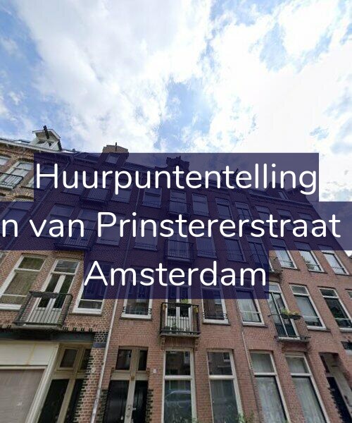 Foto gevel Huurpuntentelling voor Groen van Prinstererstraat 69-3, Amsterdam