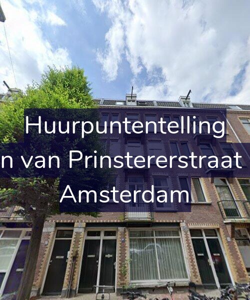 Foto gevel Huurpuntentelling voor Groen van Prinstererstraat 66-4, Amsterdam