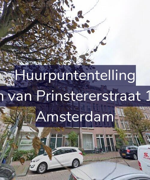 Foto gevel Huurpuntentelling voor Groen van Prinstererstraat 108-4, Amsterdam
