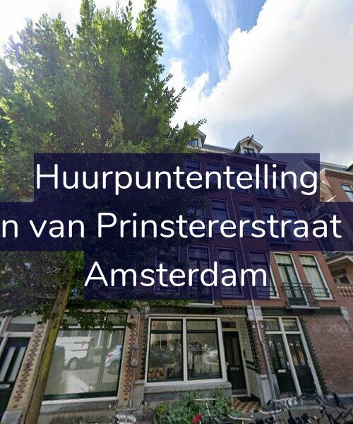 Foto gevel Huurpuntentelling voor Groen van Prinstererstraat 30-1, Amsterdam
