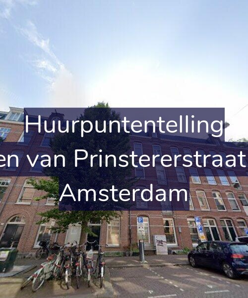 Foto gevel Huurpuntentelling voor Groen van Prinstererstraat 1-A, Amsterdam
